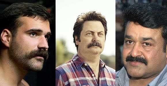 Popular Chevron Mustache Style